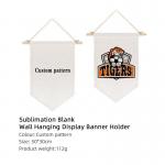 Linen Sublimation Garden Flags Blanks Custom Wall Hanging Flags for sale