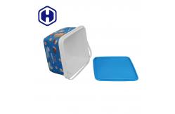 China 3.2L Plastic Cheese And Christmas Cracker Packaging Box With Handles Custom Label supplier