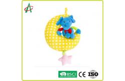 China EN71 No Irritation Hanging Moon And Star Baby Plush Toys supplier