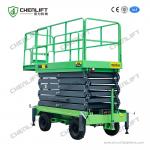 500Kg Hydraulic Lift Platform Scissor Lift For Working At Height 12 Meters Man Lift for sale