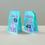 Stand Up Zippered Pouch With Flat Bottom For Kids' Toy Packaging - Plastic Gift Bags for sale