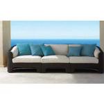3pcs garden cane furniture for sale