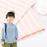 Good Texture And Stylish Strong And Wear-Resistant  Striped Knit Fabric For French Terry for sale