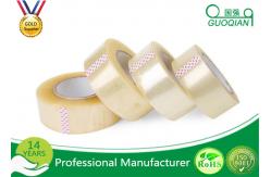 China Clear Shipping Storage Box BOPP Sealing Tape Single Sided ISO SGS supplier
