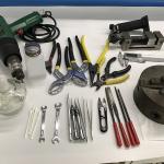 Precise Rigid Endoscope Repair Tool Oppening Tool Kit For Maintenance Workshop for sale