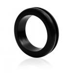 Black or Customized Rubber Grommet - Round Shape for Various Industries for sale
