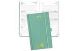 China Green 4.25 X 6.75 Custom Academic Planner Hard Cover supplier
