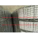 1.8mm Opening 25.4X67mm Galvanized Reinforced Welded Wire Mesh For Wastewater Pipeline for sale