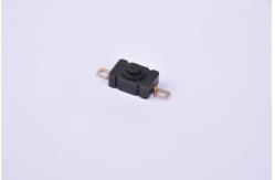 China Black Waterproof Micro Push Button Switch , 2 Pin Toggle Switch 6A 250Vac supplier