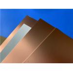 Taizhou Wangling Insulation Material Factory F4BM233 PTFE Fiberglass Cloth Copper Clad Laminate Overview for sale