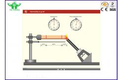 China ISO 9772 Foam Plastic Horizontal Burning Test Machine / UL94 HBF Flammability Tester supplier