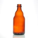 Carbonated Bulk Glass Beer Bottles 330ml 12 Oz Transparent Clear for sale