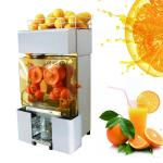 Stainless Steel Automatic Orange Juicer Lemon Fruit Squeezer For Supermarket for sale