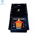 With Custom Printing Logo Inch Dimensions Personalized Luxury Pizza Corrugated Mailer Boxes for sale