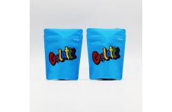 China Childproof 3oz Resealable Stand Up Pouches 4.75 Inch Foil Zip Seal Pouches supplier