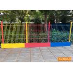 Fall Safety 1150*2600mm Roof Edge Protection Barriers for sale