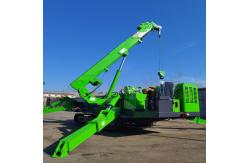 China 5ton EPA engine Spider Crawler Crane With Hydraulic Telescopic Outrigger supplier
