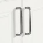 Aluminum Alloy Stainless Steel Lever Handle Hardware for Modern Furniture, Wardrobe for sale