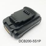 DCB200 Hammer Drill Machine Battery , Durable Cordless Drill Battery for sale
