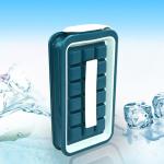 BPA Free Collapsible Silicone Ice Cube Molds 20*11*4CM For Cocktails for sale