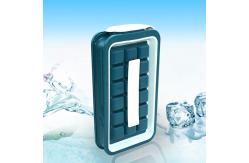 China BPA Free Collapsible Silicone Ice Cube Molds 20*11*4CM For Cocktails supplier