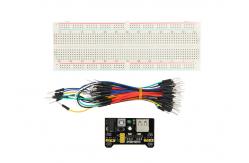 China Science Starter Kit With 65 Jump Wires 830 Point Breadboard For Arduino supplier