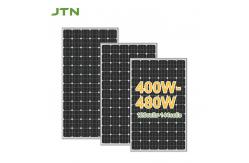 China MC4 PV Solar Panel Mono Perc Half Cut Cell Full Black 480w 210mm supplier