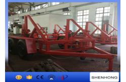 China 12 Ton Capacity Underground Cable Installation Tools With Hand Brake supplier