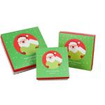 Folded Paper Gift Boxes Packaging With Lids Paperboard Boxes For Christmas
