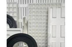 China EPS foam pad inserts white polystyrene plastic packaging custom protection material die-cut supplier
