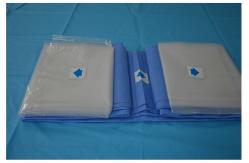 China EN13795 Certified Angiography Drape Pack With Anti-Microbial And Reinforced Polyethylene supplier
