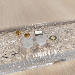 Ring Single Crystal Quartz Wafer IEEE Double Side Piezo Quartz Crystal for sale