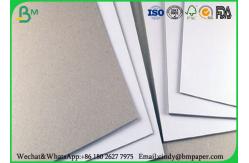 China Smooth Surface Grey Back Duplex Board 200gsn - 450gsm For Hardcover Book Cover supplier