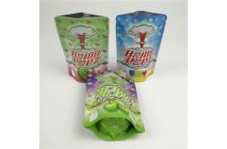 China Resealable Weed Mylar Herbal Incense Packaging Smell Proof Mylar Bag MOPP supplier