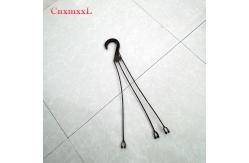 China High Grade HDPE UV Resistant 1% Plastic Hanging Hook ODM Flower Pot Hanger supplier