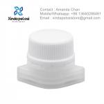 White Plastic Liquid Custom Stand Up Pouch Drink Cap For Food Packaging for sale