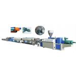 Pvc Pipe Manufacturing Process Plastic Extruder Machine With Double Screw for sale
