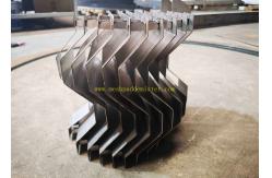 China 300mm Diameter Spacer Ribs Ss304 Vane Pack Mist Eliminator supplier