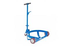 China Blue 500KGS Low Profile Drum Trolley Material Handling Equipment Fabrication supplier