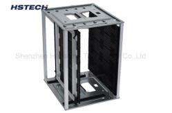China Width Adjustable PCB Handling Equipment SMT ESD Magazine Storage Rack Metal Material supplier