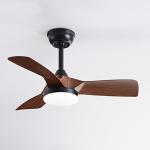 Elevate Your Modern Living Space 32-Inch BLDC LED Ceiling Fan with Remote Control Silent 3-ABS Blade Design for sale