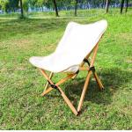 Folding Portable Aluminum Alloy Butterfly Chair Customized Logo for sale
