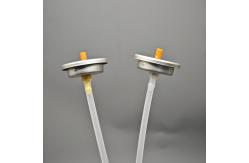 China Shaving foam valve for travel-sized containers with leakproof sealing supplier