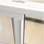 Horizontal Customized Kitchen UPVC Sliding Window Engineered Vinyl Sliding Windows