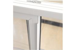 China Horizontal Customized Kitchen UPVC Sliding Window Engineered Vinyl Sliding Windows supplier
