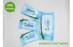 China Biodegradable Disinfectant Wipes Effective Safe Alcohol Wet Towel supplier