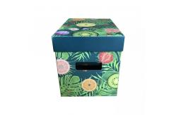 China Double Wall Corrugated Boxes For Fruit Packaging Lamination / Embossing supplier