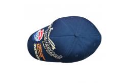 China Durable Five Panel Twill Blank Golf Caps , Quick Dry Foldable Baseball Cap supplier