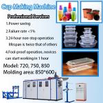 Fully automatic Ice Cream Cup Plastic Thermoforming Machine
