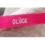 16MM Double Sided Smooth Screen Printed Labels Custom Printed Fabric For Doll for sale